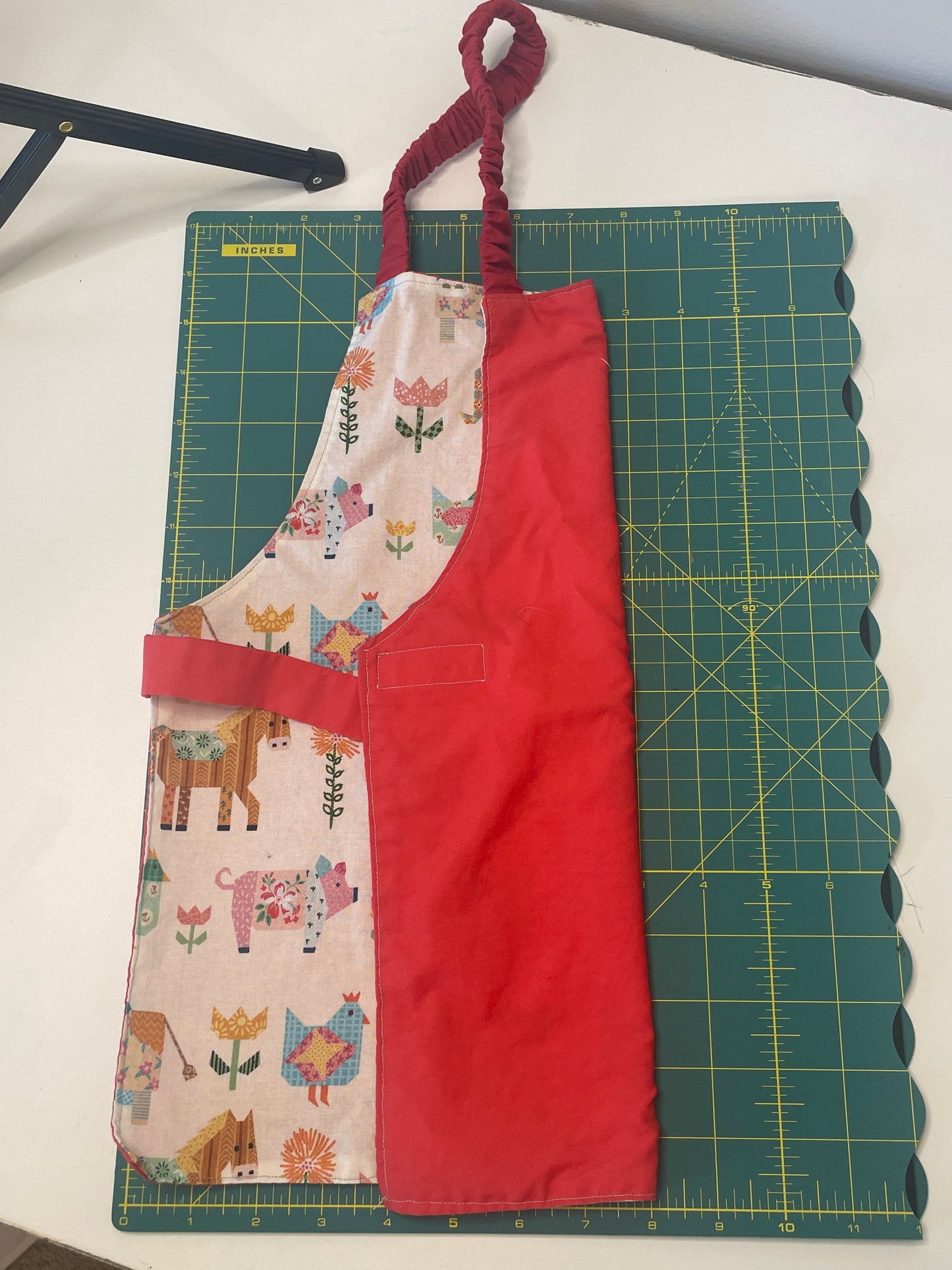 Farm Animals Toddler Apron