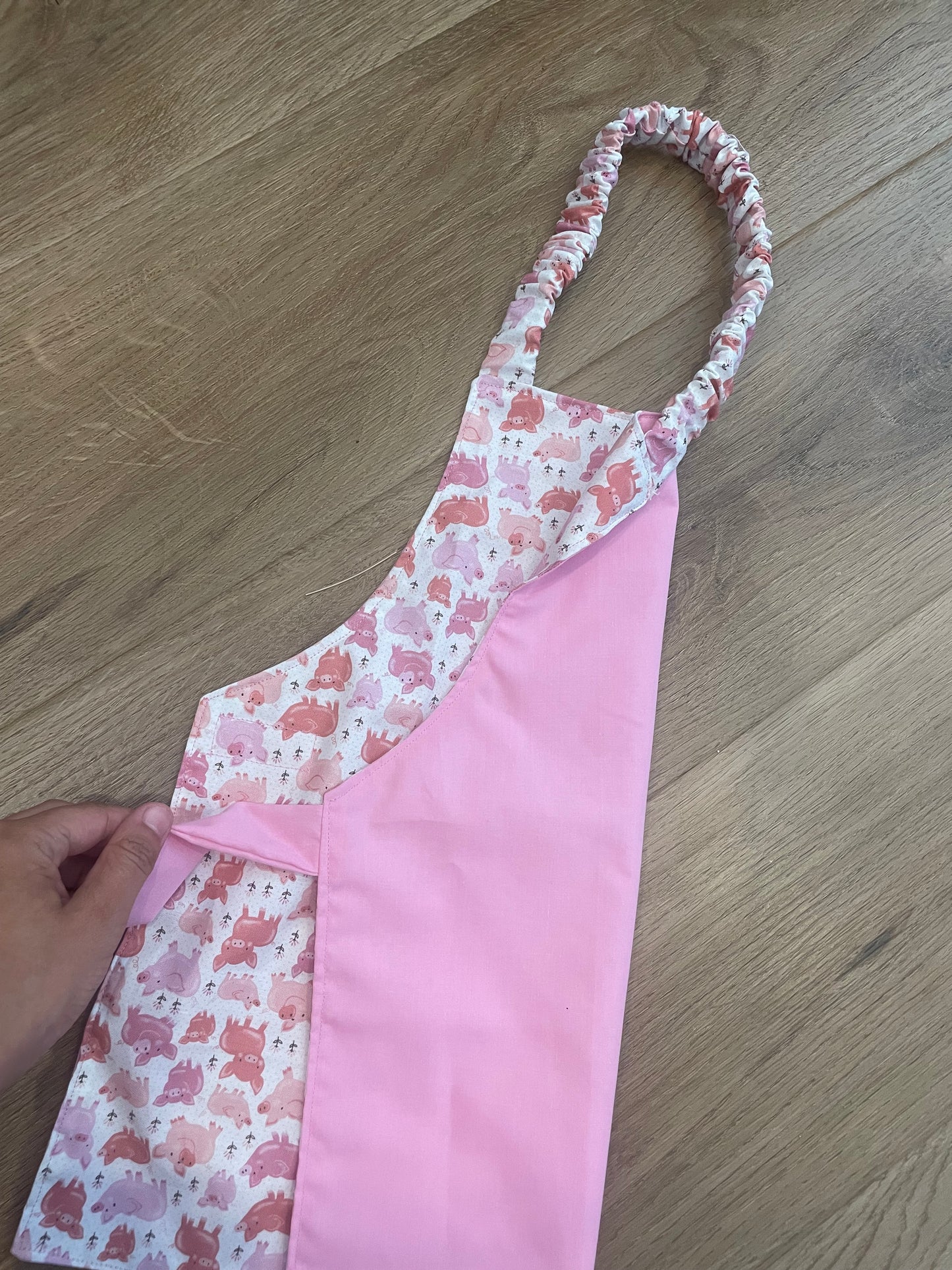 Little Piggy Toddler Apron (Defect)