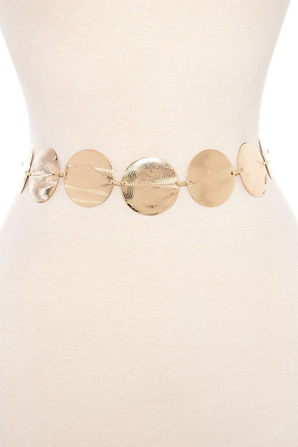 Waved Etched Disc Belt