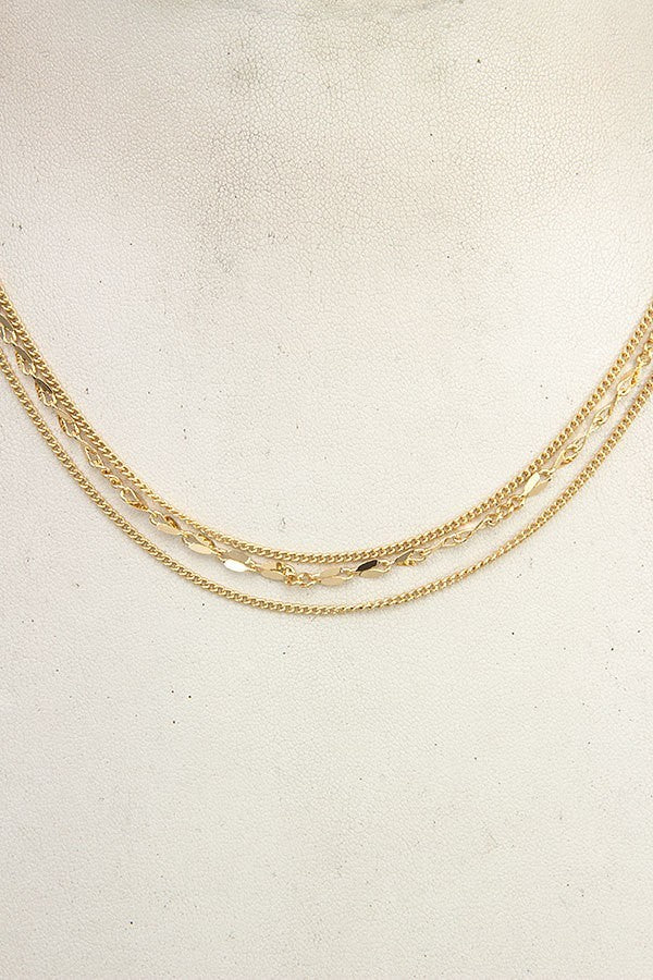 Multi Layer Chain Necklace