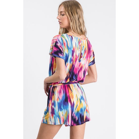 Geo-Print Romper