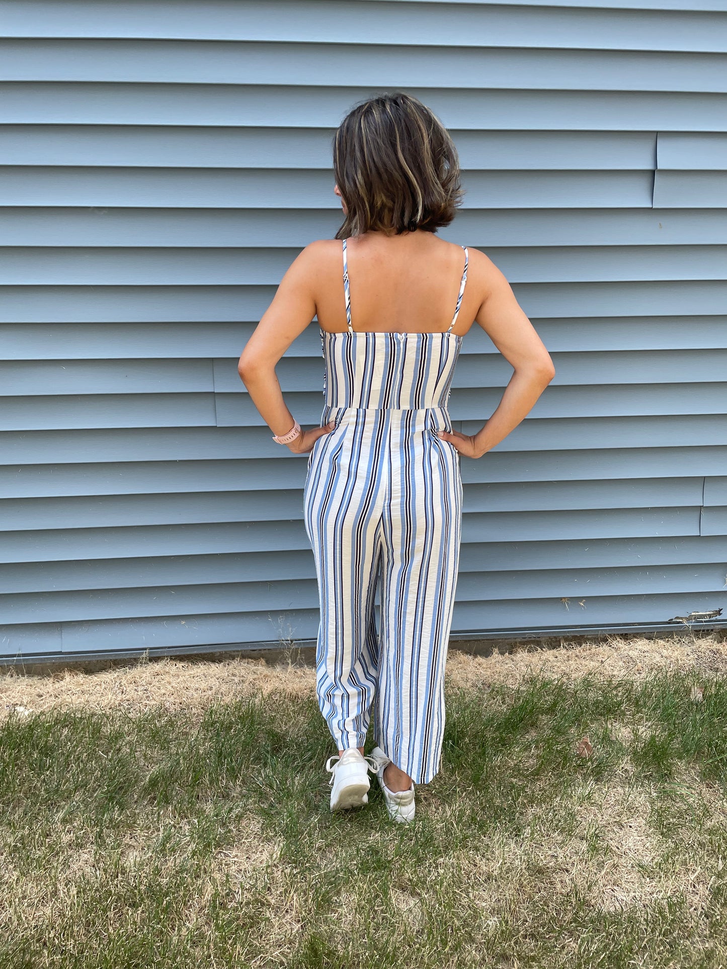 Front Tie Jumpsuit