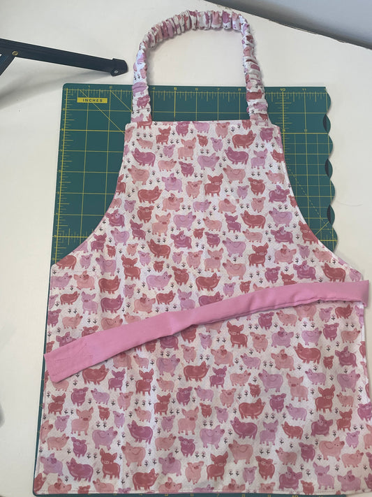 Little Piggy Toddler Apron