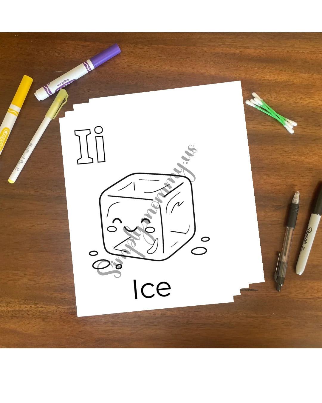 Letters Coloring Pages