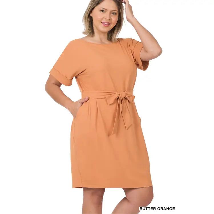 Eloise Butter Orange Dress