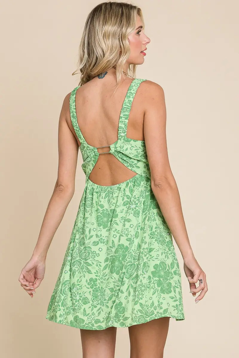Adalee Dress Green