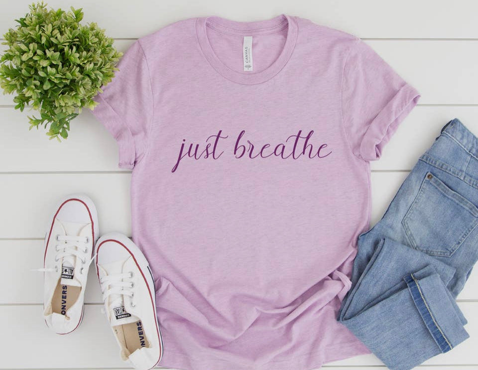 Just Breath Tee