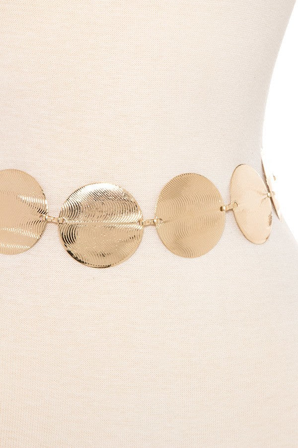 Waved Etched Disc Belt