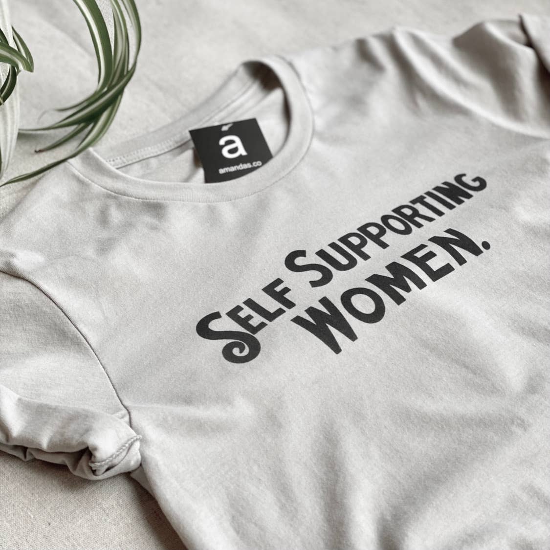 Self Supporting Women Tee