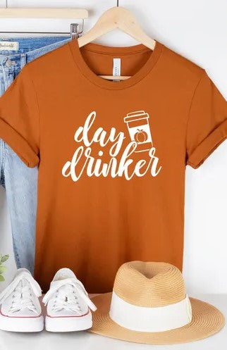 Day Drinker Printed Tee