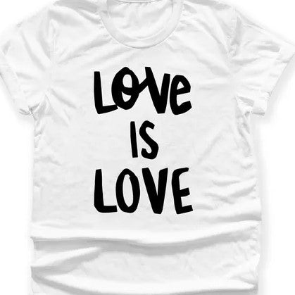 Love is Love Printed Tee