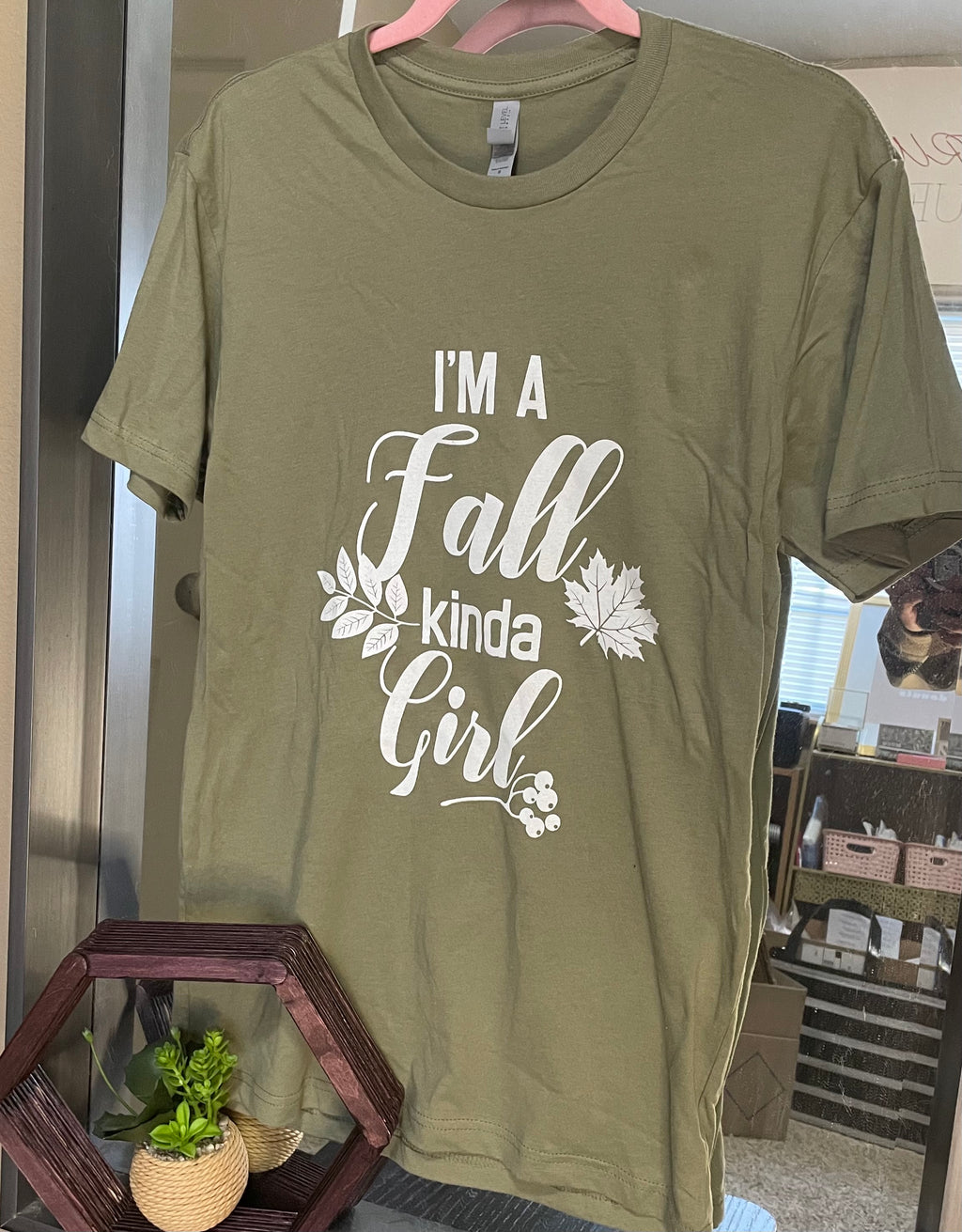 Fall Girl Printed Tee